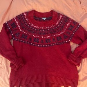 J. Jill Fair Isle sweater